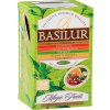 Čaj Basilur Magic Fruits Green tea mix balení zelený čaj ochucený porcovaný 5 druhů čaje 25 porcí