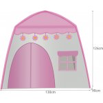 Kruzzel 23472 stanový domeček se světýlky – Sleviste.cz