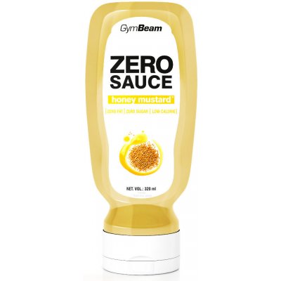 GymBeam Zero Sauce Honey Mustard 320 ml – Zboží Dáma