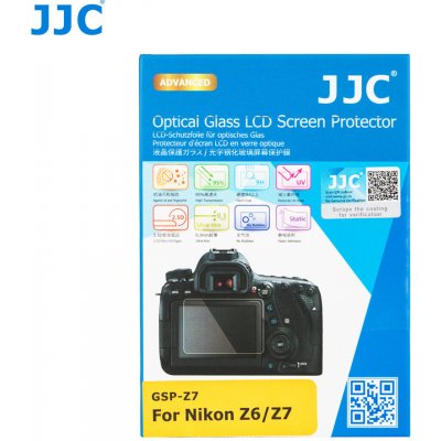 JJC ochrana LCD GSP-Z7 ochranné sklo na LCD pro NIKON Z6 II, Z7 II, Z6, Z7, Z5 – Zboží Živě