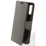 Pouzdro Forcell Fancy Book flipové Samsung Galaxy A50, Galaxy A30s černé