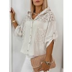 Fashionweek halenka dámská z bavlny a lnu s přívěskem IT-Firga hořčičná – Sleviste.cz
