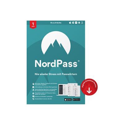 NordVPN NordPass Premium, Licence na predplatné (1 rok), 6 zaríz – Zboží Mobilmania