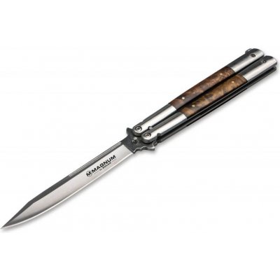 BÖKER MAGNUM Balisong Wood Large – Zboží Dáma BÖKER MAGNUM Balisong Wood Large – Zboží Dáma