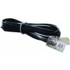 síťový kabel Gembird C0409532 telefonní 4 žil, 3m, bílý