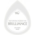 Tsukineko Pigmentový razítkovací polštářek bílá – Zboží Mobilmania