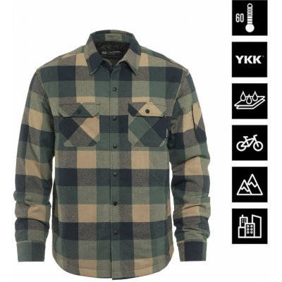 Vodoodpudivá zateplená košile Dough iceberg – Zboží Dáma