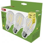 Emos lED žárovka Filament A60 E27 5,9 W 60 W 806 lm teplá bílá – Zboží Živě