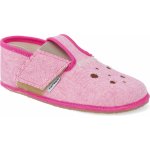 Pegres barefoot pantofle BF03 růžová – Zboží Mobilmania