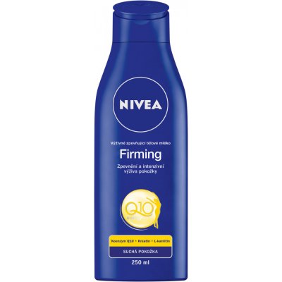 Nivea Q10 Plus Firming zpevňující tělové mléko pro suchou pokožku 250 ml – Zbozi.Blesk.cz