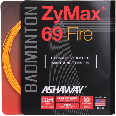 Ashaway ZyMax Fire 69 10 m