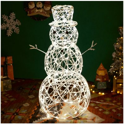 Brilagi LED Venkovní vánoční dekorace 3,6W 31 230V 2700K 120 cm IP44 sněhulák B10303ACDJ – Sleviste.cz