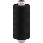 Polyesterová nit Amann Aspo 120, Černá 4000, 1000 m – Zboží Mobilmania