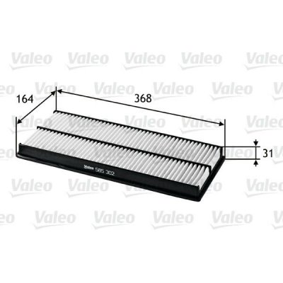 Vzduchový filtr VALEO 585302 – Hledejceny.cz