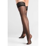 Fiore Samodržící punčochy Celia 30 DEN Černá – Zboží Dáma