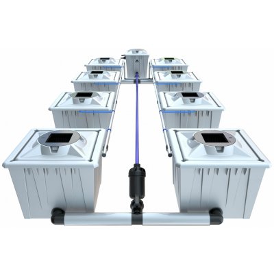 Alien Hydroponics RDWC 8POT Silver 36 l – Hledejceny.cz