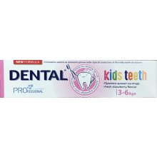 Dental kids zubní pasta s příchutí jahody 3 - 6 let 50 ml