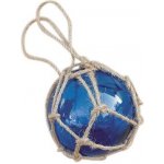 SEA Club Rybářská skleněná koule v síťce modrá Ø: 7,5cm 5815 – Sleviste.cz