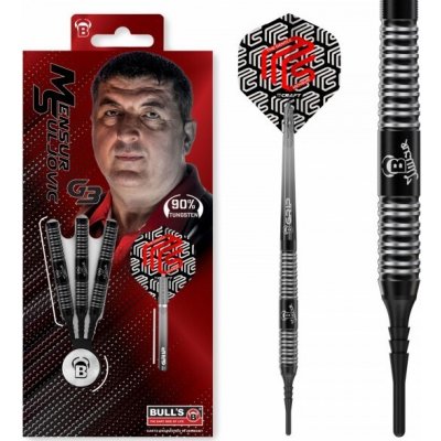 Bull's soft 90% Mensur Suljović G3 90% 18g – Hledejceny.cz