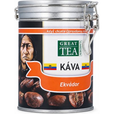 Great Tea Garden Káva Ekvádor zrnková 0,2 kg – Hledejceny.cz