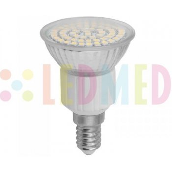 Lemled SMD 60LED 230V 3,5W E14 Teplá bílá