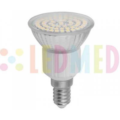 Lemled SMD 60LED 230V 3,5W E14 Teplá bílá