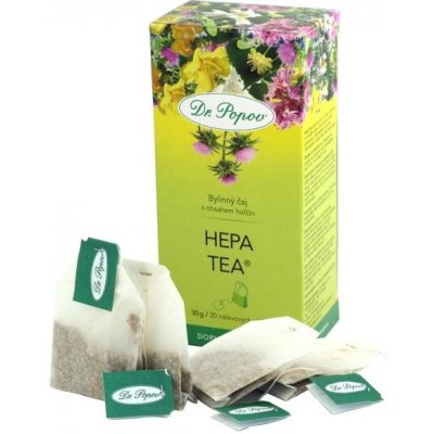 Dr.Popov Čaj Hepa Tea 20 x 1,5 g – Zbozi.Blesk.cz