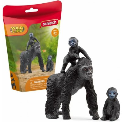 Schleich 42601 Gorilí rodina – Zboží Mobilmania