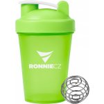 Ronnie.cz Šejkr s míchací pružinkou - 400 ml (zelený) zelený - 400 ml – Hledejceny.cz