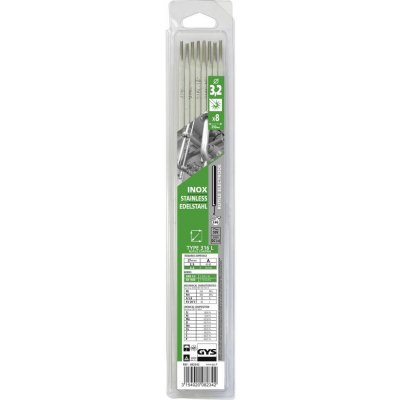 GYS Edelstahl 70 100 A 3.2 mm x 350 mm 8 ks – Zboží Dáma