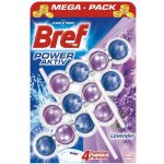 Bref Power Aktiv WC blok Lavender 3 x 50 g – Zboží Dáma