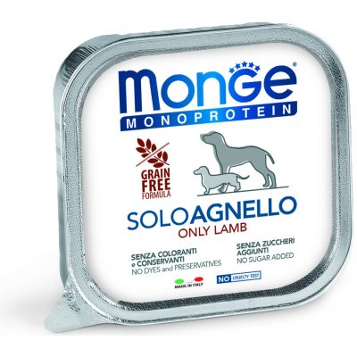 Monge Monoprotein Adult Dog jehněčí 150 g – Hledejceny.cz