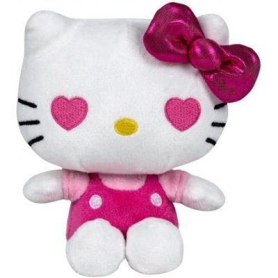 Hello Kitty 50.výročí růžová 16 cm – Zbozi.Blesk.cz