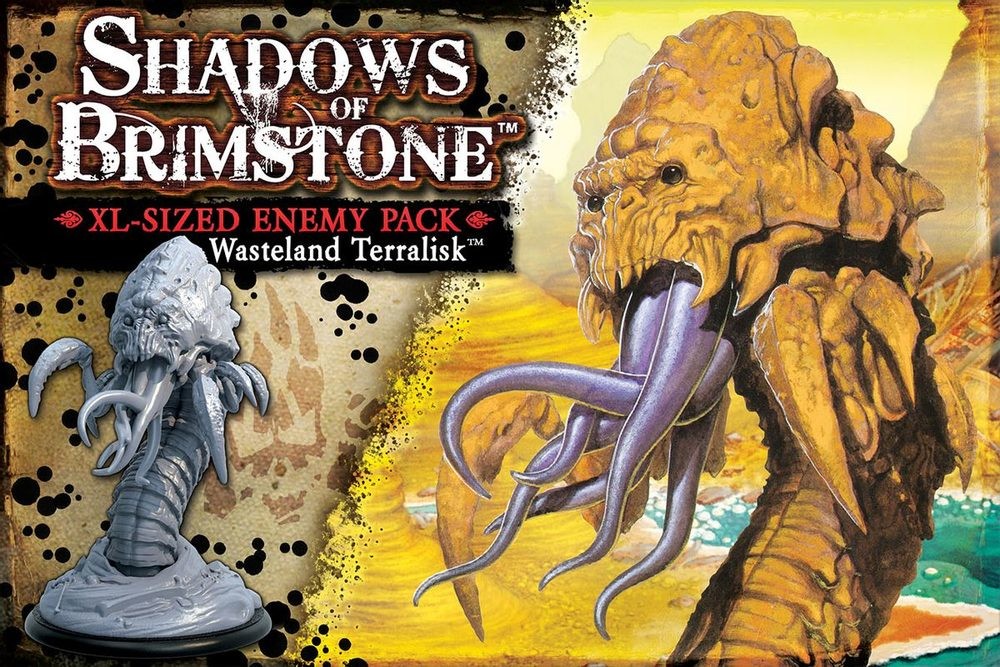 Flying Frog Productions Shadows of Brimstone: XL-Sizde Enemy Pack Wasteland Terralisk