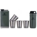 Stanley 1913 Dárkový Set Stanley Adventure Series Placatka + Panáky 4ks Zelená 250ml – Zboží Mobilmania