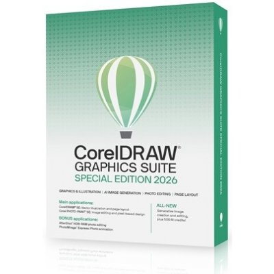 CorelDRAW Graphics Suite Special Edition 2026 CZ/PL ESD EDF_2002525 – Zboží Živě