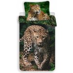 Jerry Fabrics Povlečení fototisk Leopard green 140x200 70x90 – Zboží Mobilmania