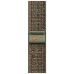 Apple Watch 41mm sekvojově zelený/oranžový provlékací sportovní řemínek Nike MTL33ZM/A – Zboží Živě