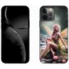 Pouzdro a kryt na mobilní telefon Apple mmCase Gelové iPhone 13 Pro Max 6.7 - motýlí žena 1