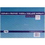 MSK 318 Stazka nákladní dopravy 100 listů – Zboží Dáma