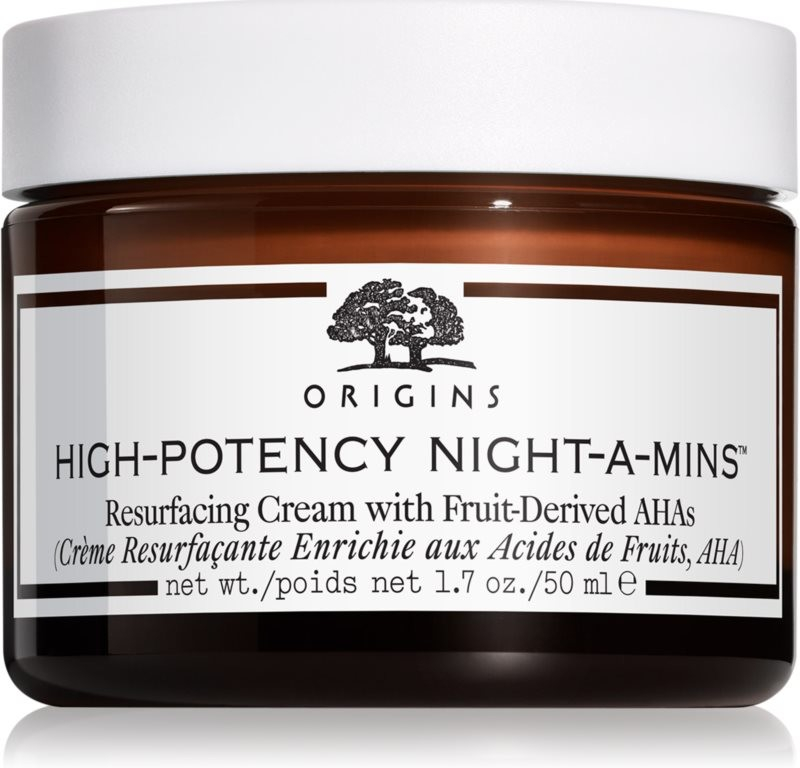 Origins High Potency Night-A-Mins Resurfacing Cream with Fruit-Derived AHA’s 50 ml