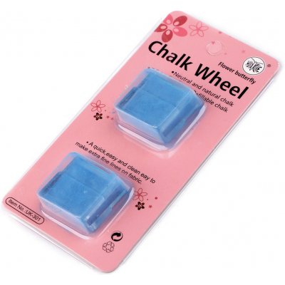 Náhradní náplň do krejčovské křídy v plastovém pouzdře Varianta: 3 modrá, Balení: 1 karta 53887/134493/249396 – Hledejceny.cz