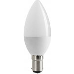 Optonica LED Candle C37 B15 6W studená bílá – Zboží Mobilmania