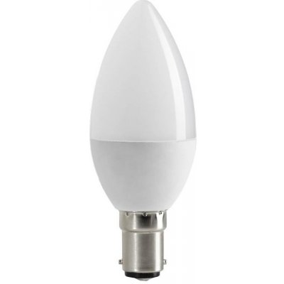 Optonica LED Candle C37 B15 6W studená bílá – Zboží Mobilmania