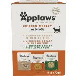 Applaws cat Kuřecí výběr 12 x 70 g – Zboží Mobilmania