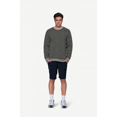 Devold Islender Refined Sweater černá/bílá – Zboží Dáma