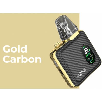 OXVA Xlim SQ Pro Pod Kit 1200 mAh Gold Carbon 1 ks – Hledejceny.cz