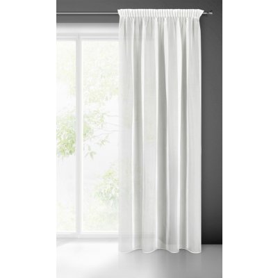 ZÁCLONA LUCY NA PÁSCE 140X300 CM KRÉMOVÁ – Hledejceny.cz