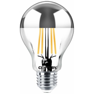 Century FILAMENT LED INCANTO CHIARA HRUŠKA SILVER DOME A60 8W E27 2700K DIM – Hledejceny.cz