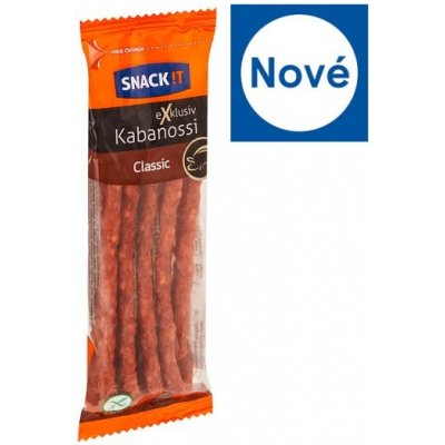 Snack !t Exklusive Kabanos Classic vepřový 50 g – Zboží Dáma